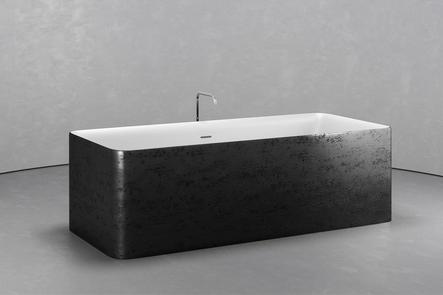 Freestanding Rectangular bathtub