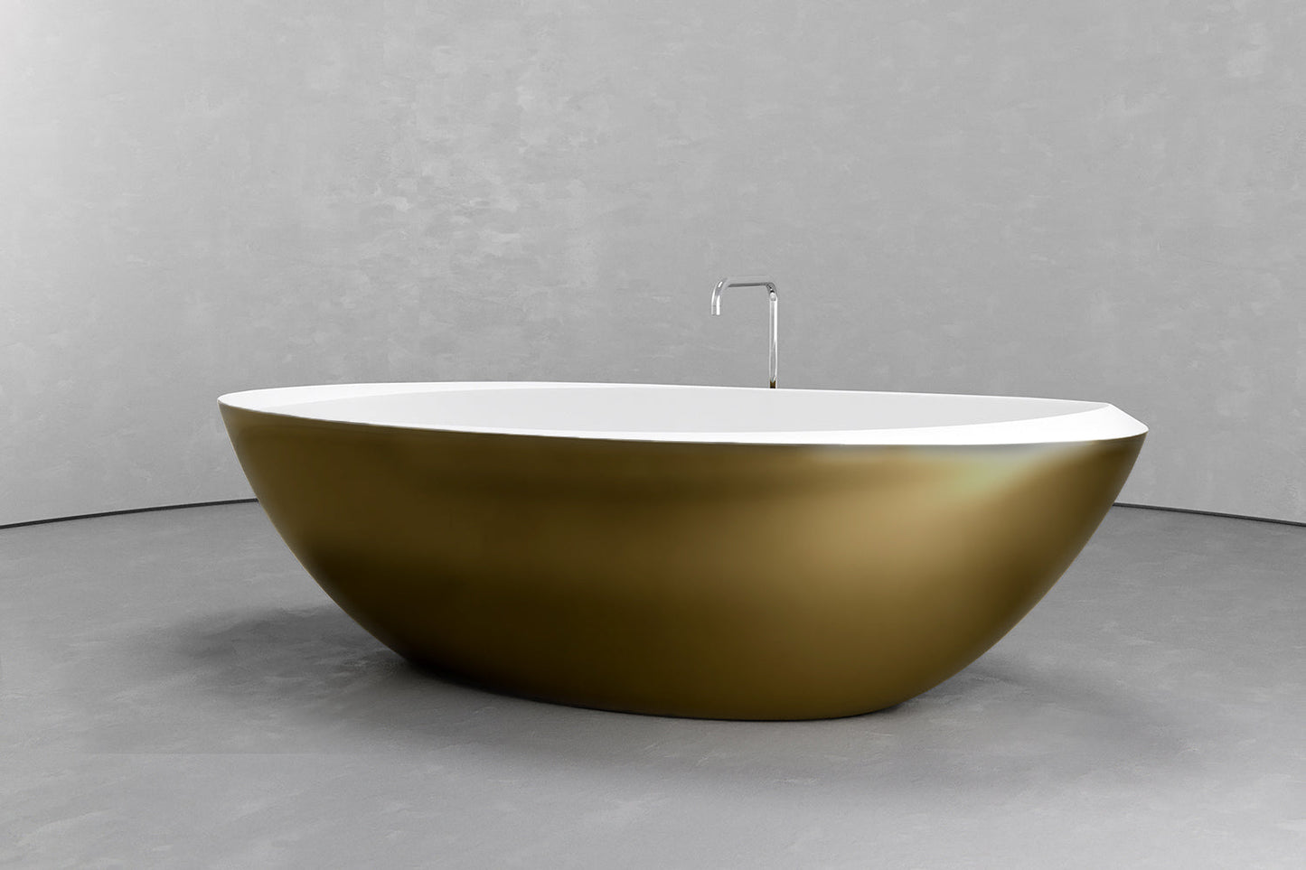 Freestanding Oval bathtub