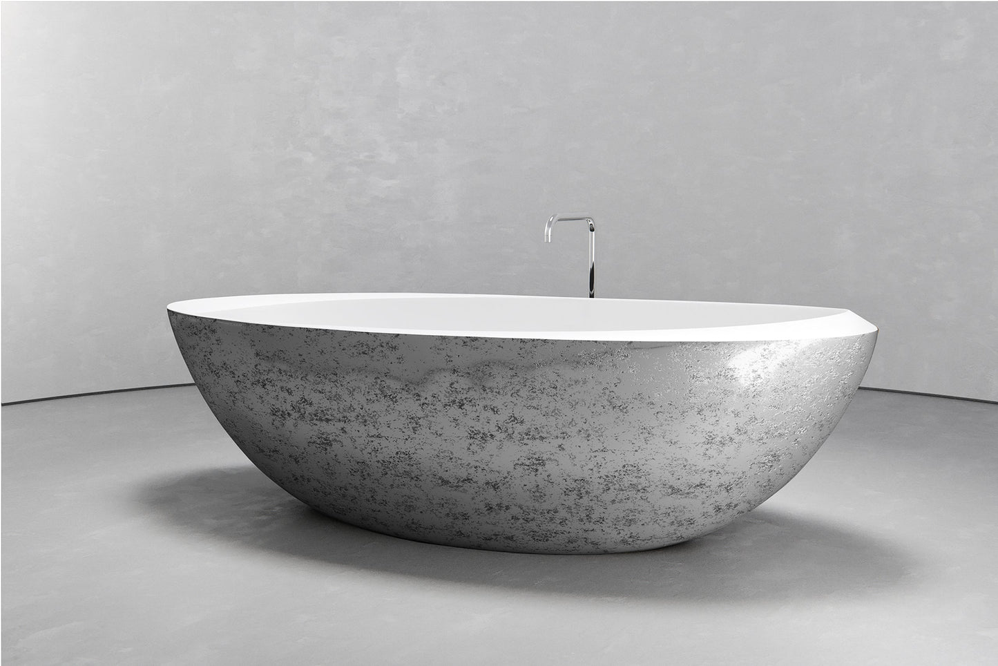 Freestanding Oval bathtub