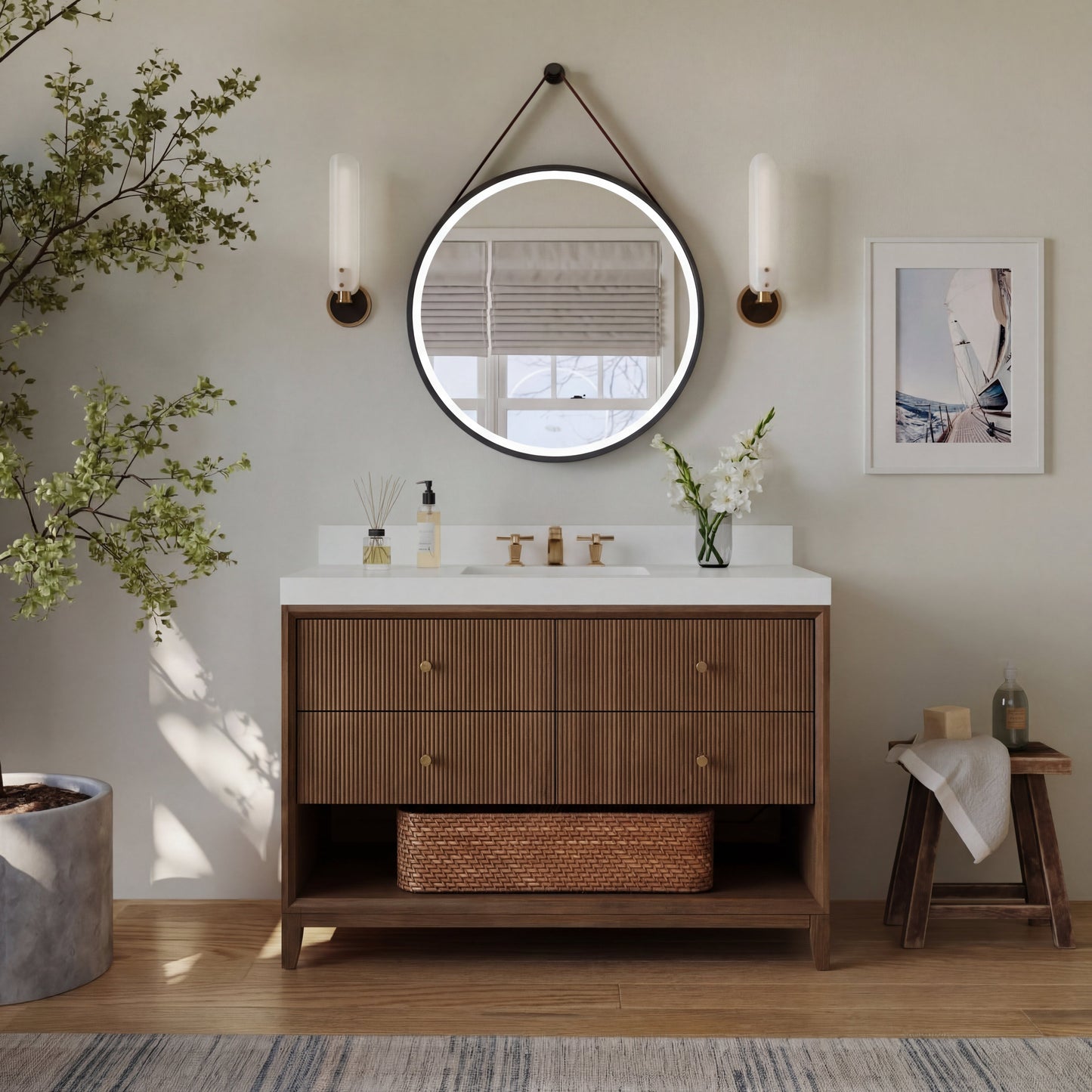 Momo 48" Bath Vanity Set