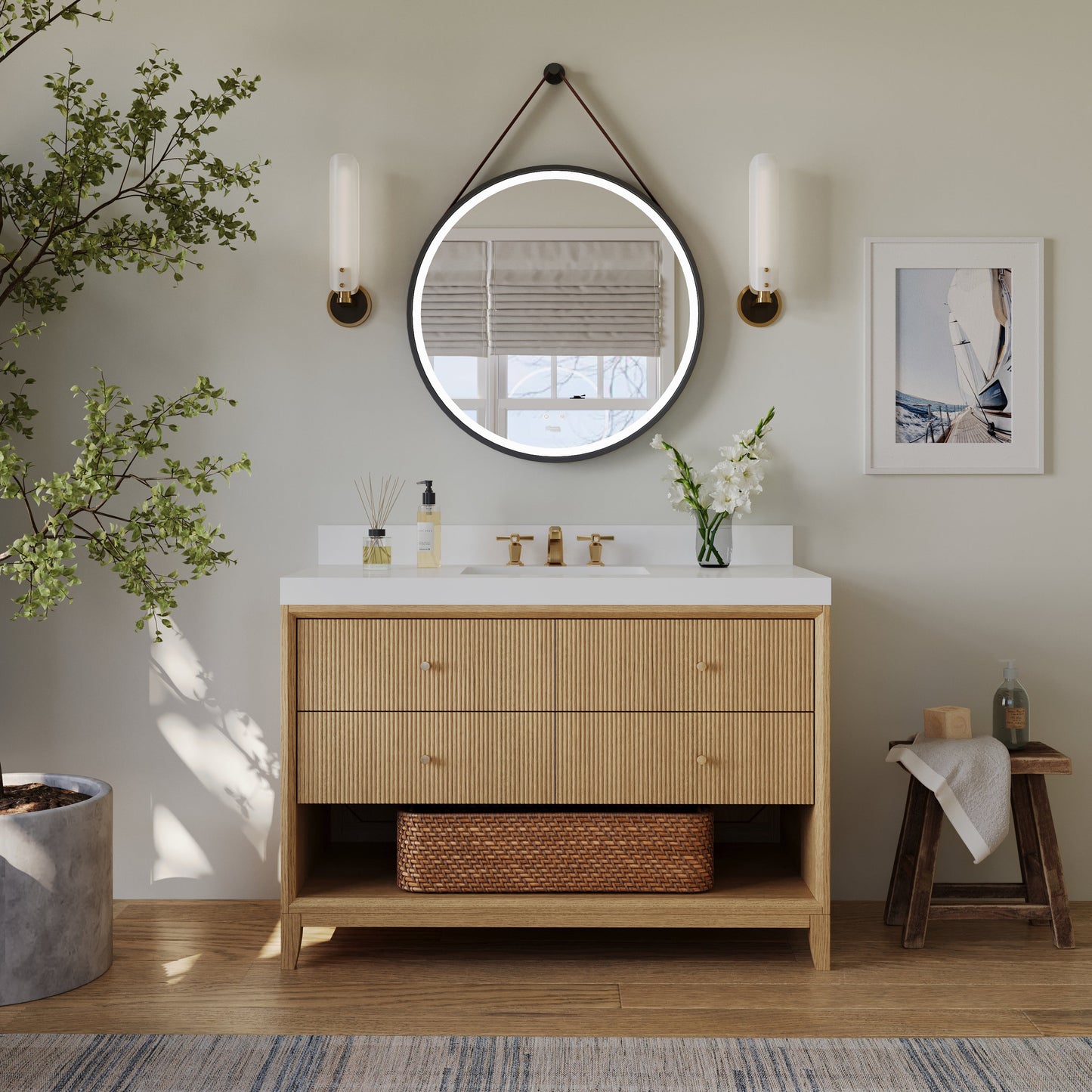 Momo 48" Bath Vanity Set