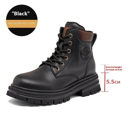 Women’s Genuine Leather Martin Boots