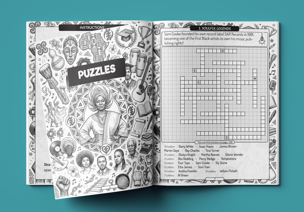 Black Culture Fill-In Puzzles