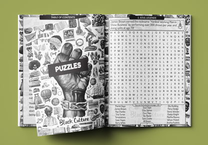 Black Culture Word Search