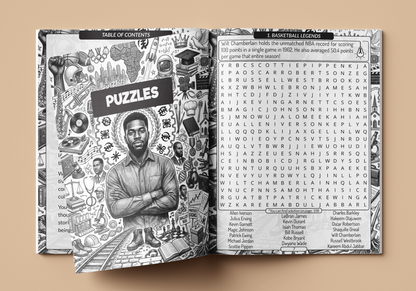 Black Men Word Search
