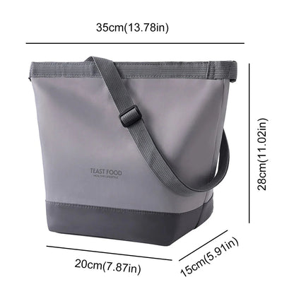 2-in-1 Insulated Lunch Bag for Multi Purpose