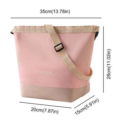 2-in-1 Insulated Lunch Bag for Multi Purpose