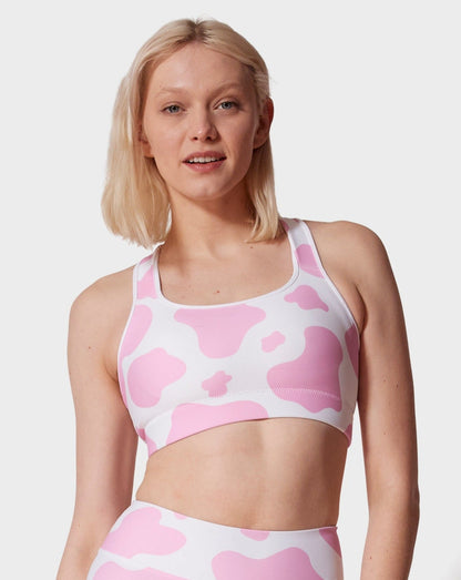 Pink Moo'd Sports Bra