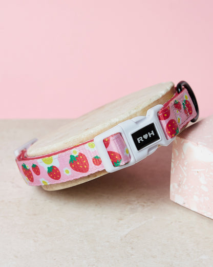 Strawberry Collar & Bowtie