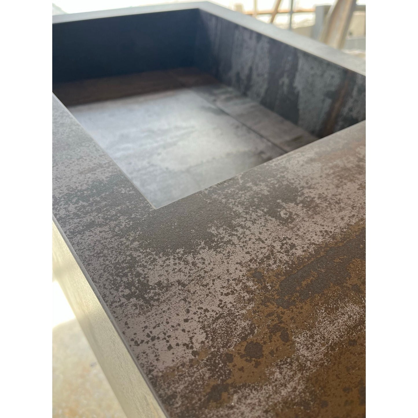 Engineered Porcelain Sink Dekton Trillium Handcrafted Natural Stone