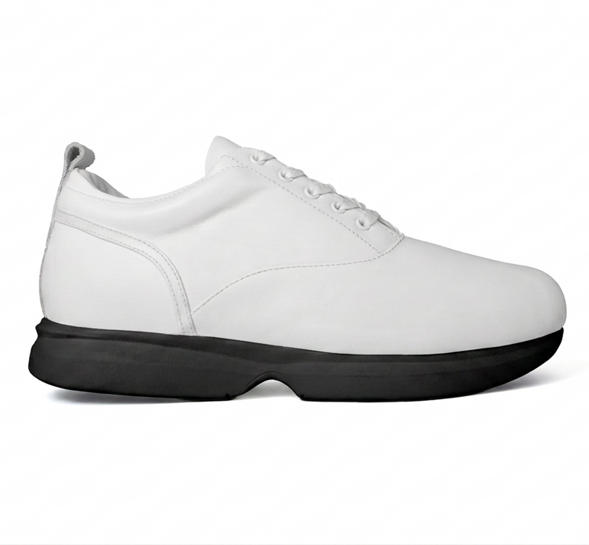 White & Black All-Day WOA Dress Sneaker