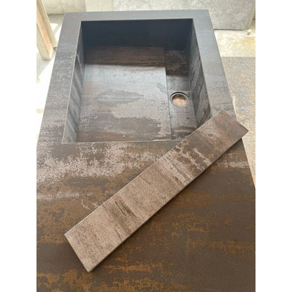 Engineered Porcelain Sink Dekton Trillium Handcrafted Natural Stone