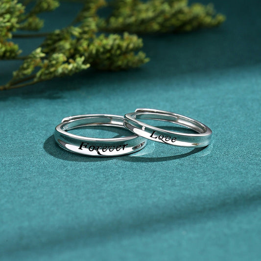 Forever-Love Eternal Love Couple Ring