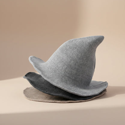 European American Halloween Wool Wizard Hat