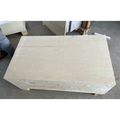 Travertine Handcrafted Custom Bathroom Sink with Natural Veining