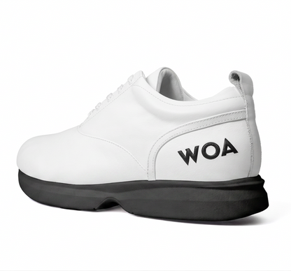 White & Black All-Day WOA Dress Sneaker
