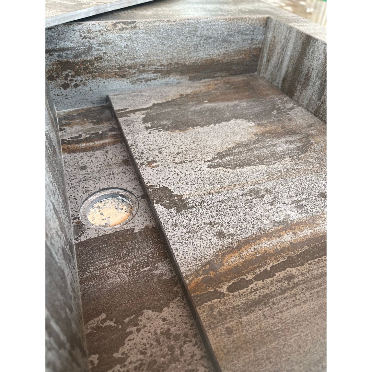 Engineered Porcelain Sink Dekton Trillium Handcrafted Natural Stone