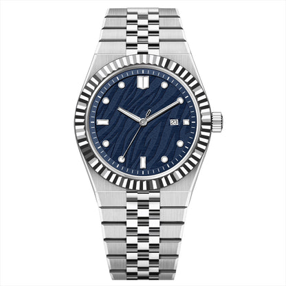 High-End Business Steel-Strap Mens Quartz Watch