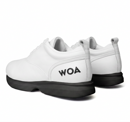 White & Black All-Day WOA Dress Sneaker