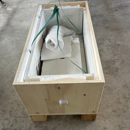 White Quartz Handcrafted Kitchen and Bathroom Sink - Engineered Stone Durability