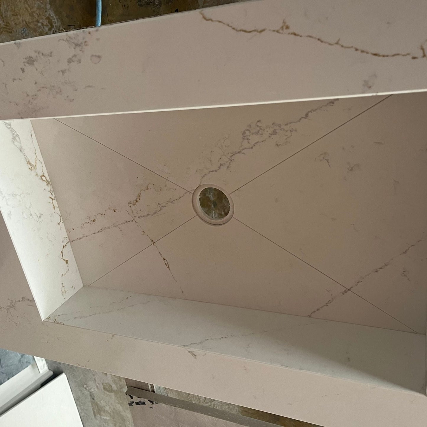 Handcrafted Silestone Quartz Sink - Polished Ethereal Glow Finish