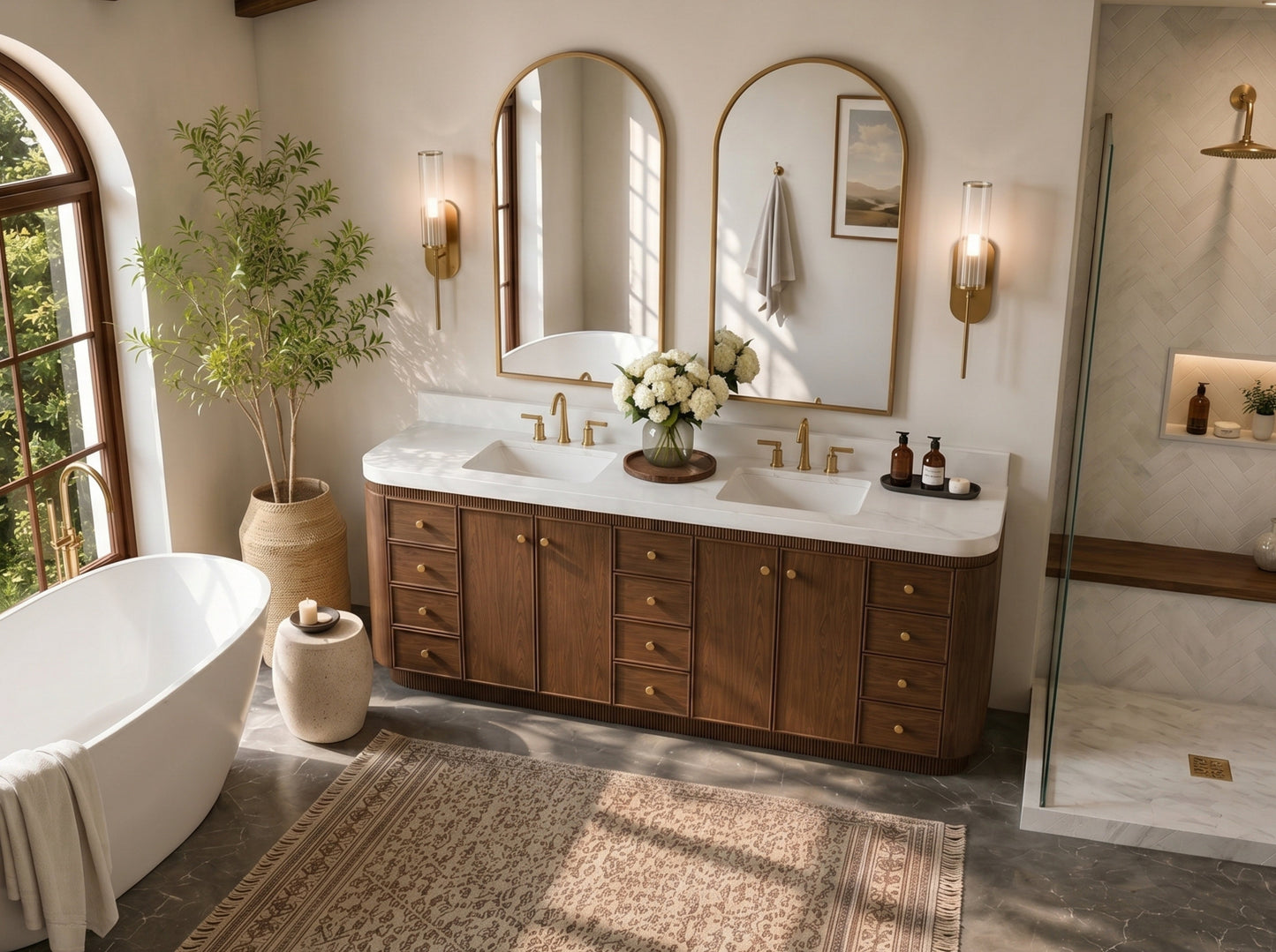 Aston 84" Bath Vanity Set