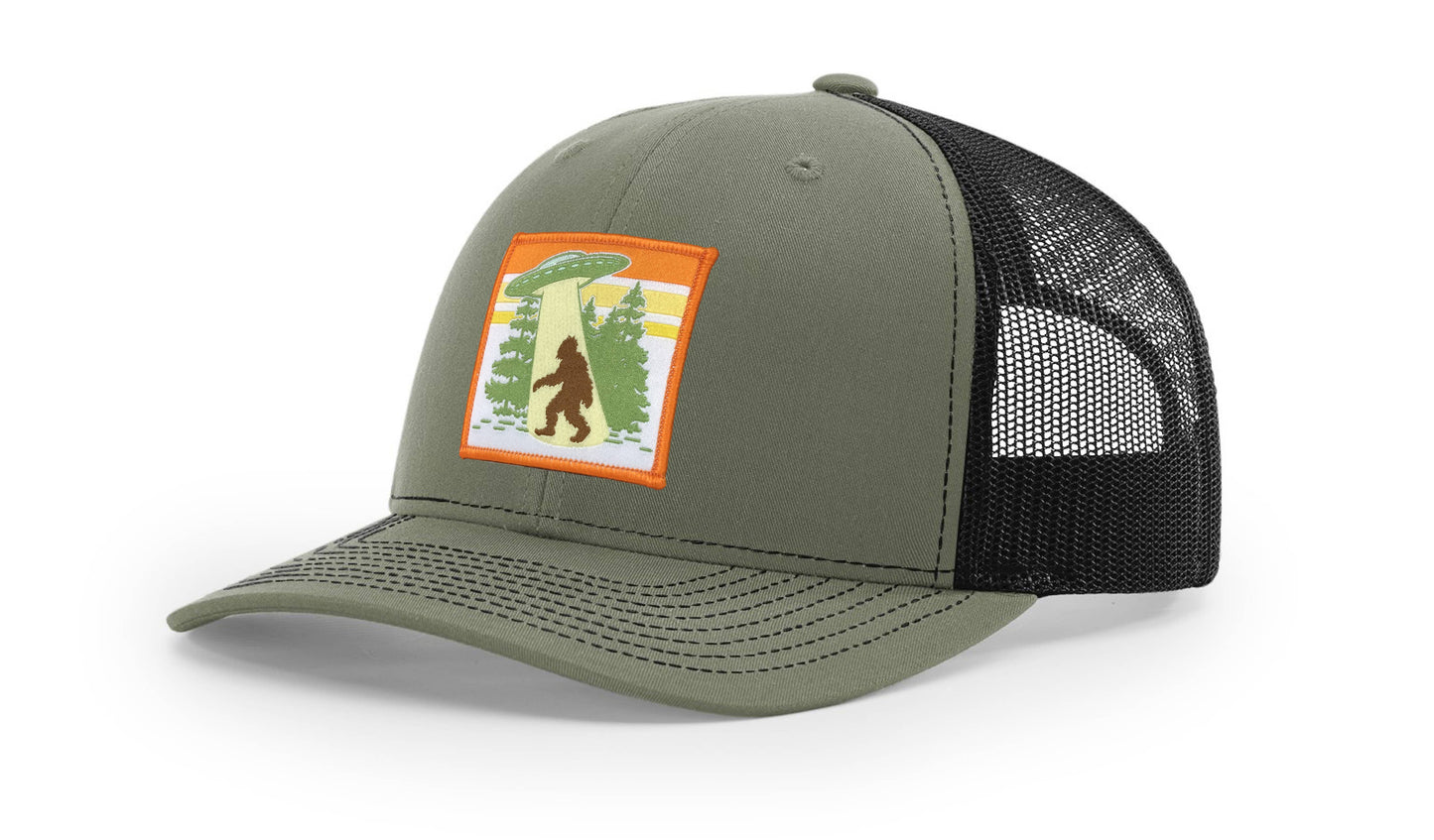 UFO Sasquatch Trucker Hat