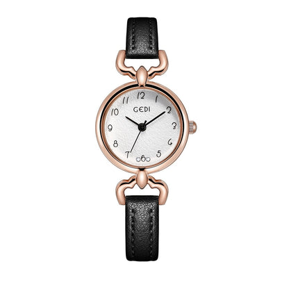 Slim Textured Petite Dial Quartz Ladies Watch