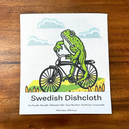 Frog Swedish Dishcloth