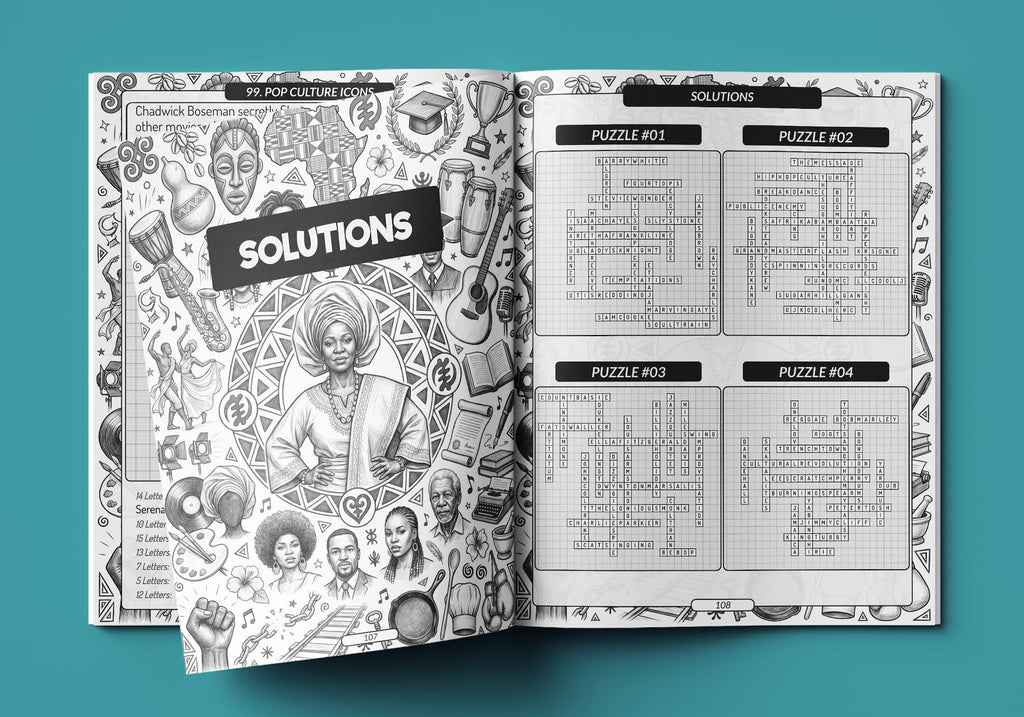 Black Culture Fill-In Puzzles