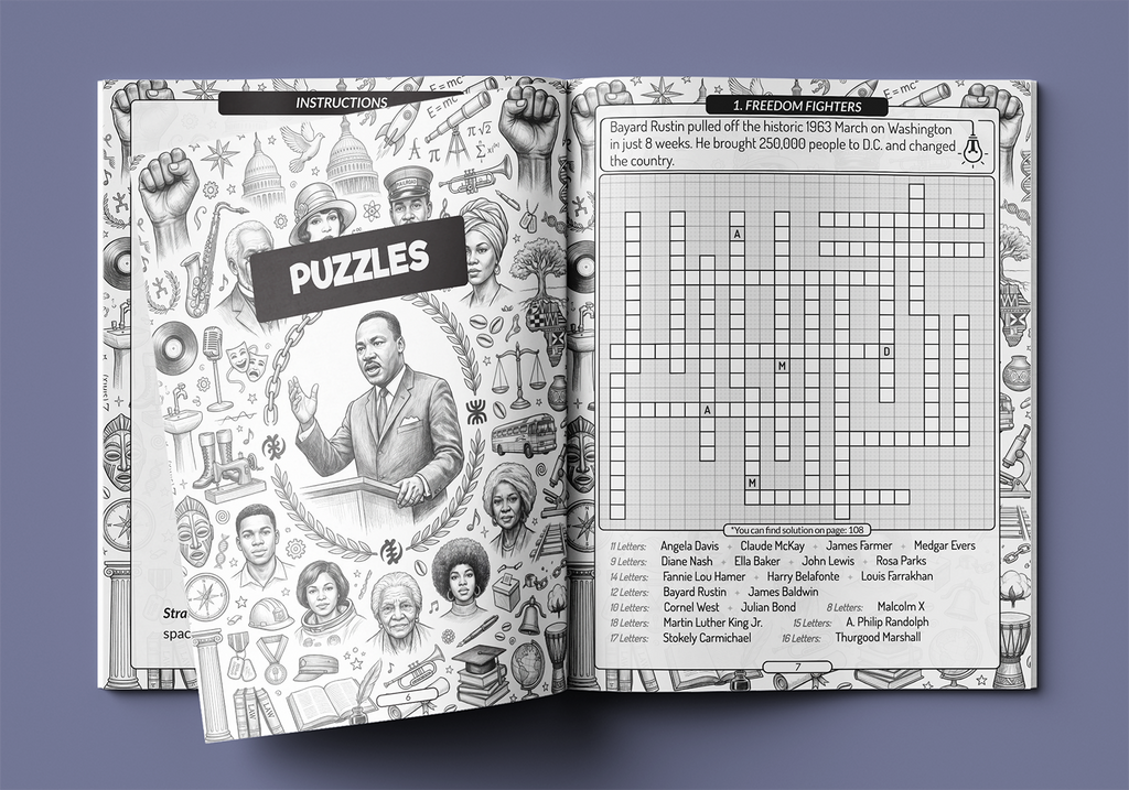 Black History Fill-In Puzzles