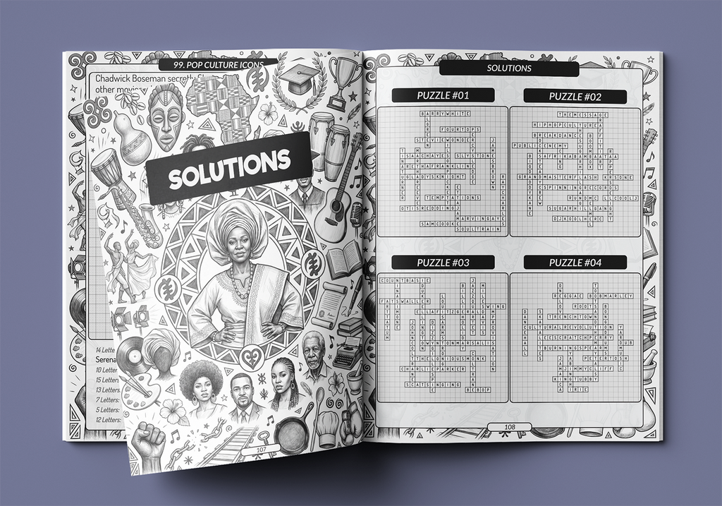Black History Fill-In Puzzles