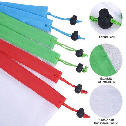 3 Sizes Reusable Mesh Produce Bag