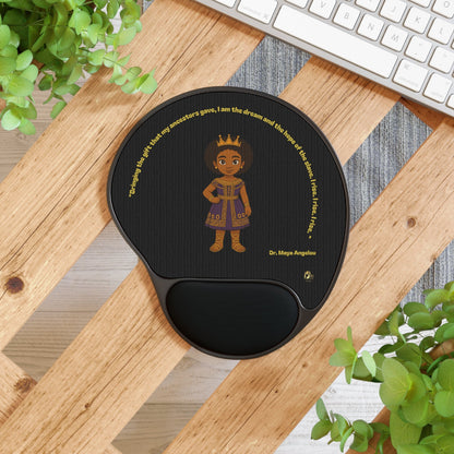 "I am the dream" Black Queen Mouse Pad