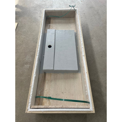 Travertine Sink Warm Beige Handcrafted Natural Stone Custom Design