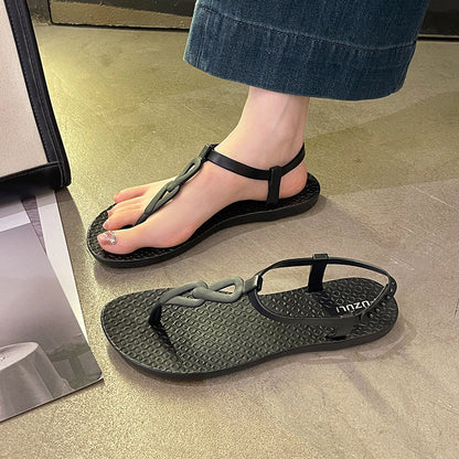 Women's Flat Buckle Strap Sandals