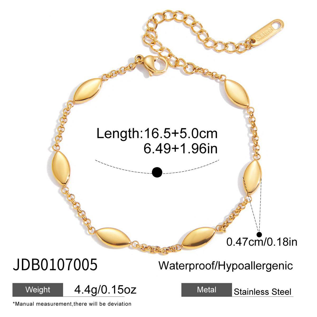 Gold Wave Open Cuff Bracelet Collection