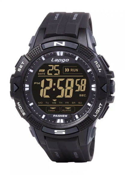Waterproof Shock-resistant Multi-function Digital Sports Watch With Timing Features