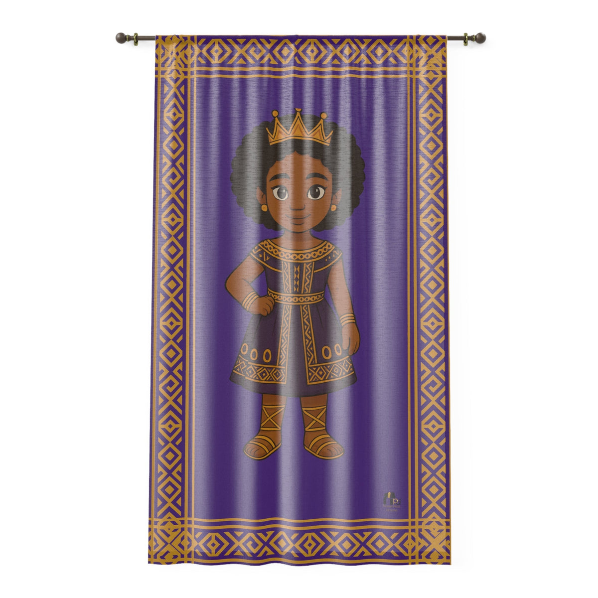 “Little Queen” Storybook Curtain