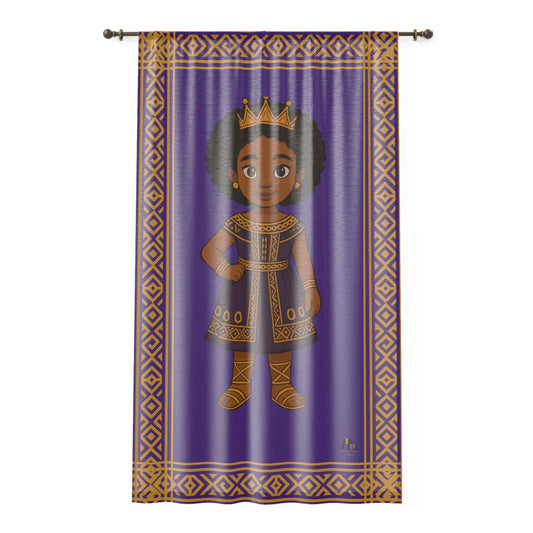 “Little Queen” Storybook Curtain