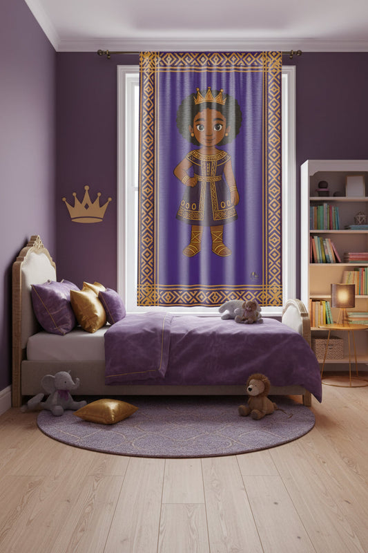 “Little Queen” Storybook Curtain