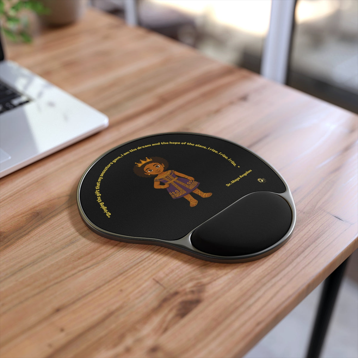 "I am the dream" Black Queen Mouse Pad