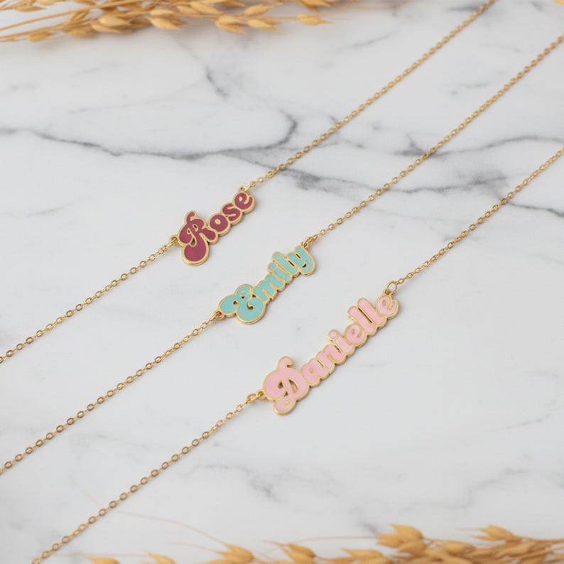 Personalized Cursive Name Necklace