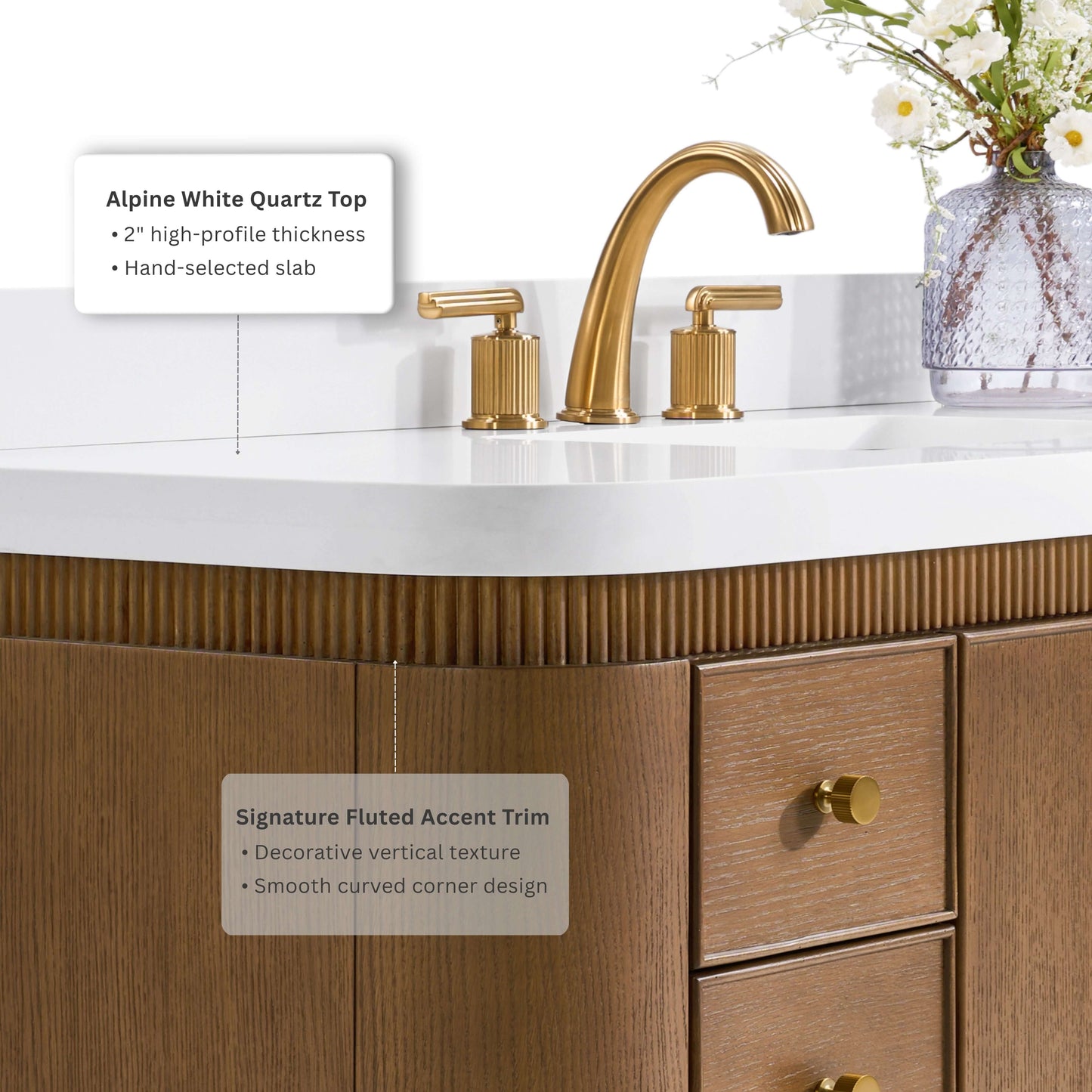 Aston 42" Bath Vanity Set