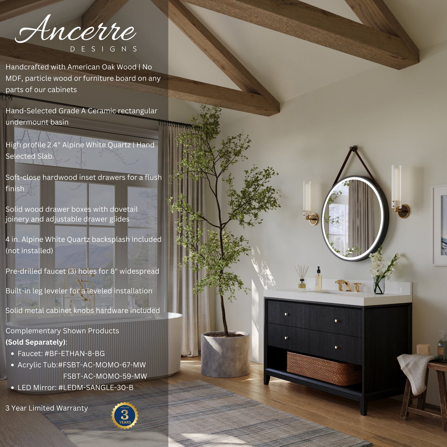 Momo 48" Bath Vanity Set