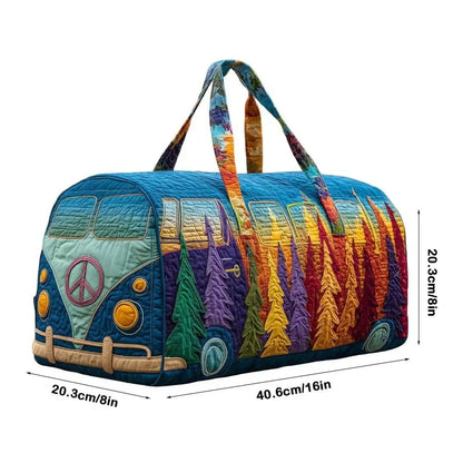 3D Design Boho Style Duffle Bag