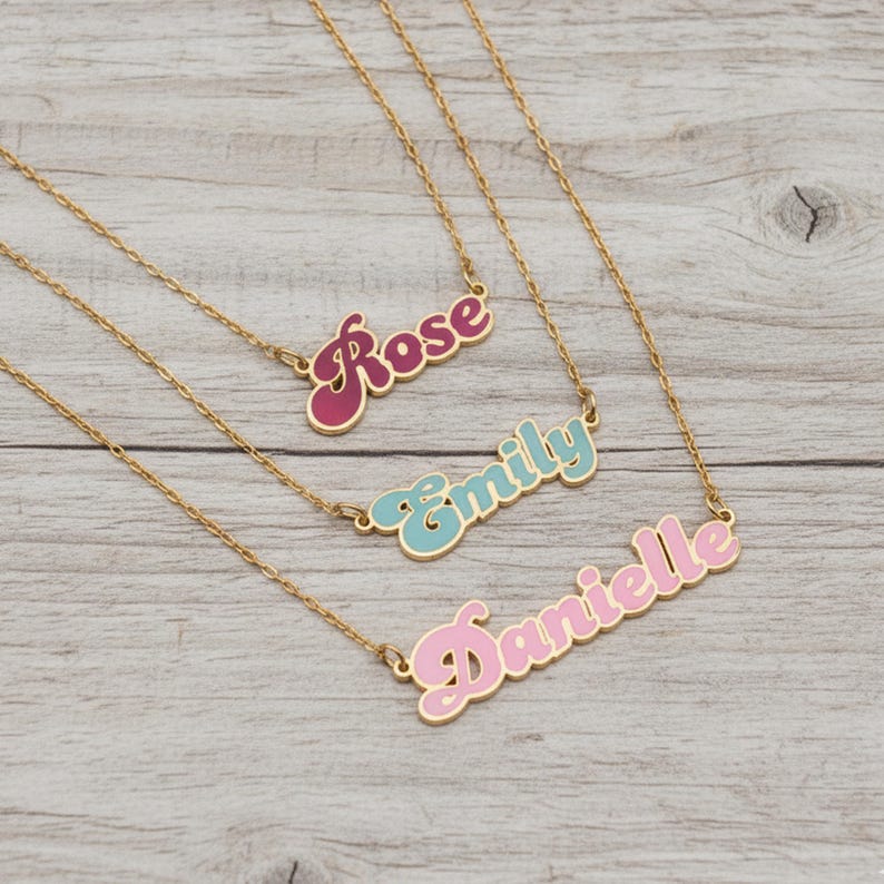 Personalized Cursive Name Necklace