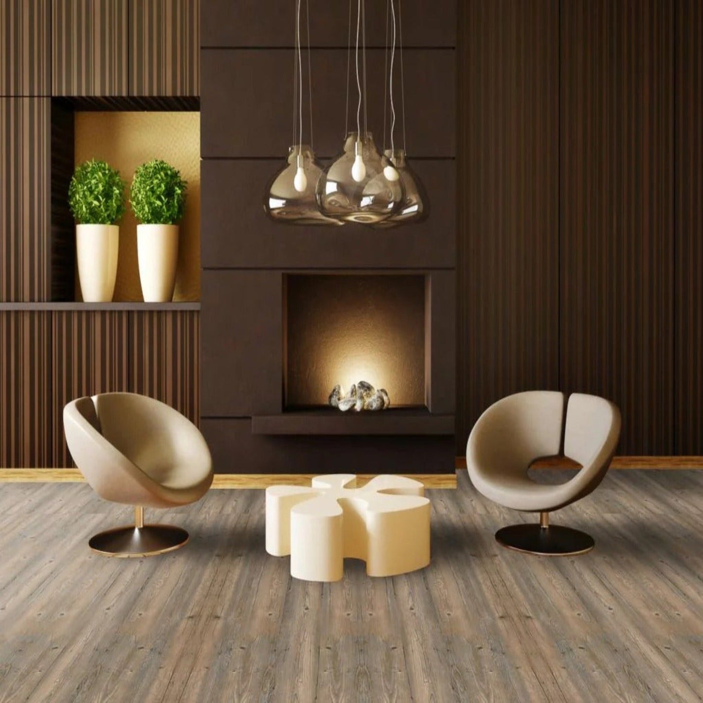Edulis 22mil Heavy Duty Wear Layer SPC Vinyl Rigid Core 5.08mm Thick, 1mm IXPE Sound P - Pine Collection