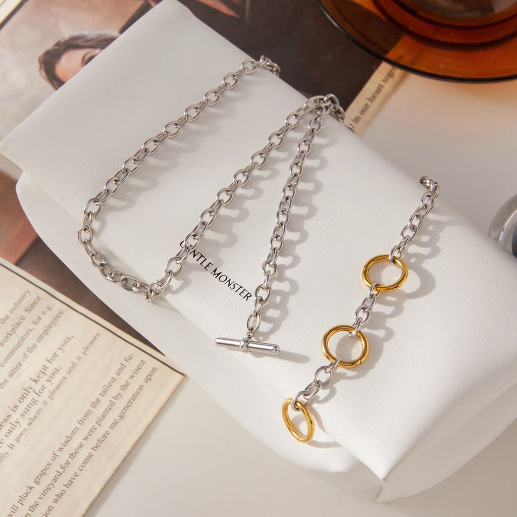 18K gold lightweight luxury Cuban link chain
