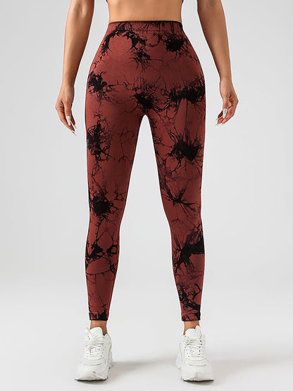 Tie-Dye Slimming Yoga Leggings – Butt Lifting Women's Yoga Pants